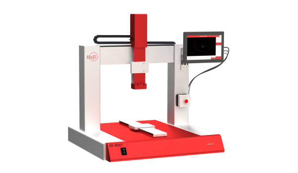 ADoST 3X-RDS1 desktop robot for automated adhesive dispensing with 3-axis control