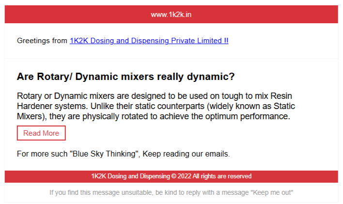 Are rotary or dynamic mixers really dynamic? Overview of resin mixing performance in industrial dispensing systems